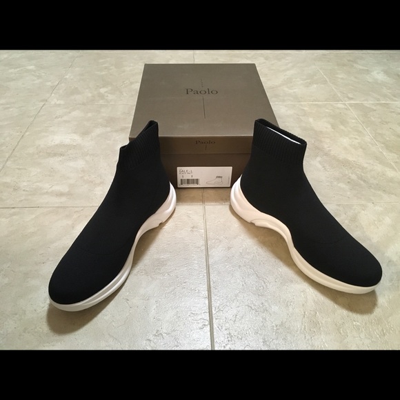 NWOB Linea Paolo Gale - L Sock Sneaker, Size 9 - Picture 1 of 6
